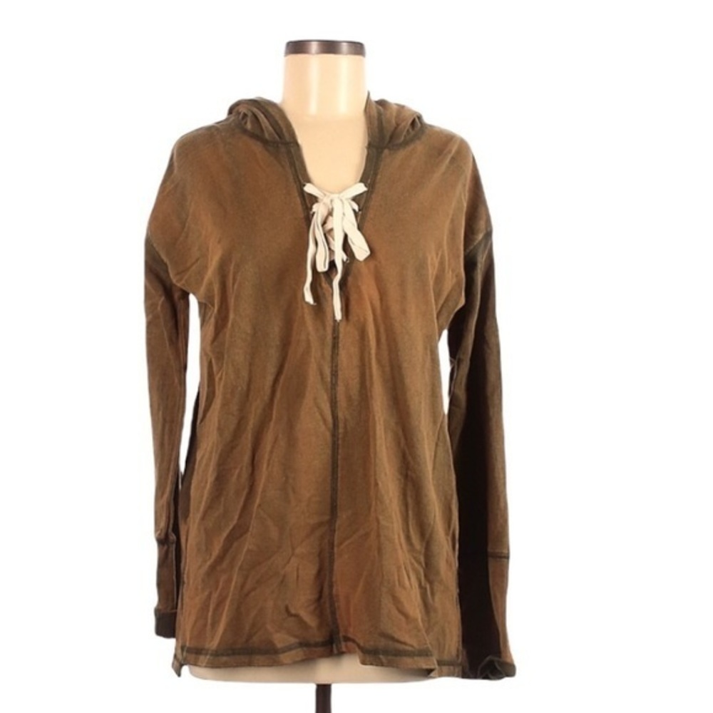 ❄️ 5 for $25 ❄️ Lace Up Pullover Hoodie Women’s Small - Picture 7 of 8